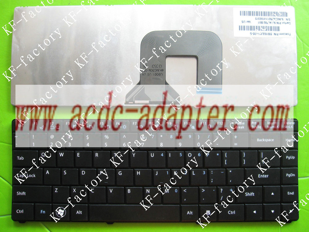 NEW ASUS N20 US Black keyboard 550102J00-035-G 9J.N0Z82.B01 NSK- - Click Image to Close